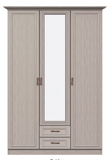 Шкаф 3-х дверный с зеркалом 7.19Z Класика
